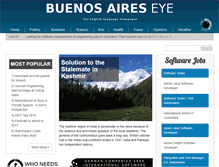 Tablet Screenshot of buenosaireseye.com